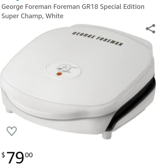 George foreman limited edition grill SOLD - Picture 3 of 3